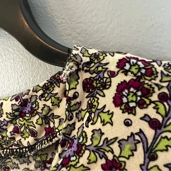 Bolero Prairie Dress Cottagecore Boho Medallion Decals On Belt Gathered Skirt - Picture 4 of 6